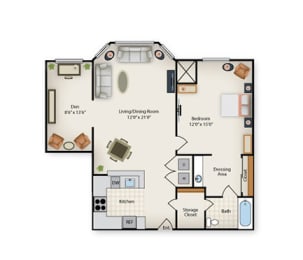 a floor plan