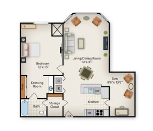 a floor plan