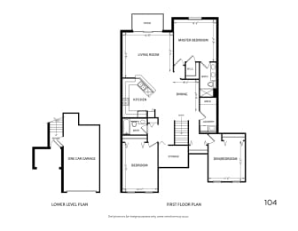 Stratford 3  Bed   2  Bath   1,609 Sq. Ft. at Mainstreet Village, Novi, MI