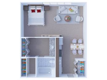  Floor Plan Studio Floor Plan S1