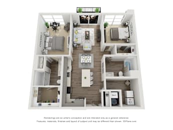  Floor Plan B04A