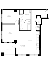 A15-1063 SF Floor Plan at AVE Phoenix Terra, Phoenix, Arizona