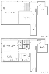 L3 Floor Plan at AVE Hamilton Green - 25 Cottage Apartments, White Plains , NY