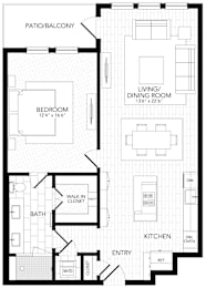 PVA26 Floor Plan at AVE Paradise Valley, Phoenix, AZ, 85032