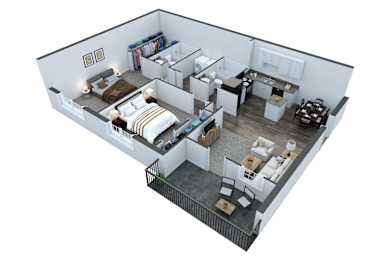 Kendra Floor Plan at Helena Springs, Augusta