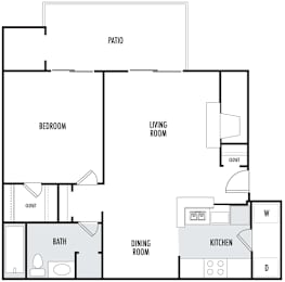 The Primrose Floor Plan at Hunters Chase, Greensboro
