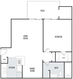 The Rose Floor Plan at Hunters Chase, North Carolina