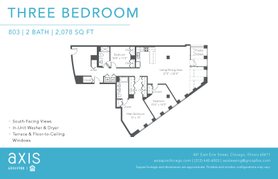 Axis Three Bedroom Loft