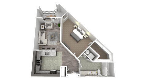  Floor Plan Herringbone