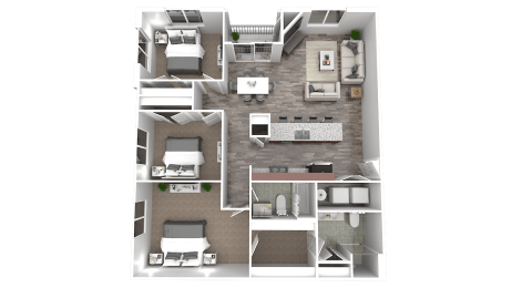  Floor Plan ROSE