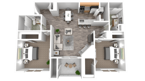  Floor Plan HICKORY