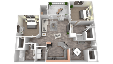  Floor Plan QUARTER HORSE
