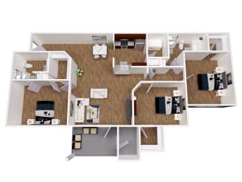  Floor Plan Walden