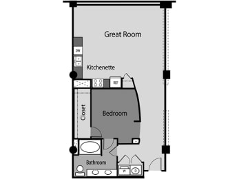 East End Lofts floor plan