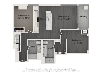  Floor Plan B2