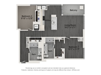 Floor Plan B3