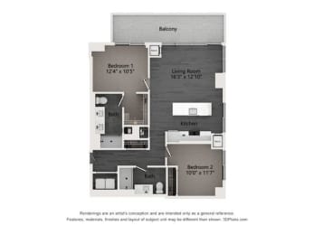  Floor Plan B2