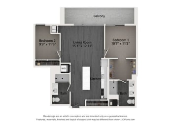  Floor Plan B3