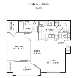 a floor plan of a bedroom floor plan with a bathroom and a living room