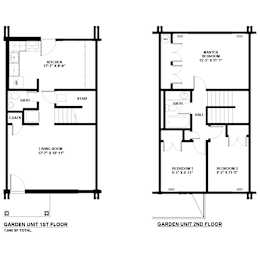 a floor plan of a house