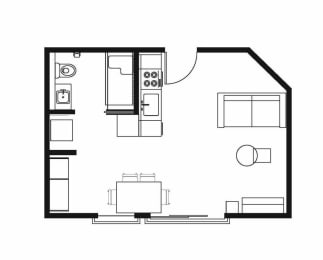  Floor Plan E1