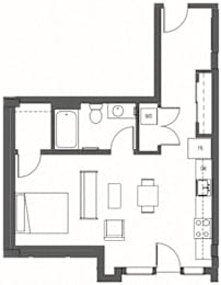 Floor Plan  Studio - S11