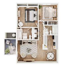 A series of images showing different views of a modern bathroom.