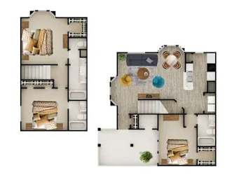  Floor Plan 1800 C3 TH