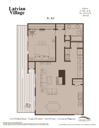  Floor Plan A, A1, A2