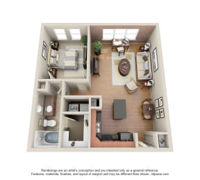  Floor Plan Woodway (A5)