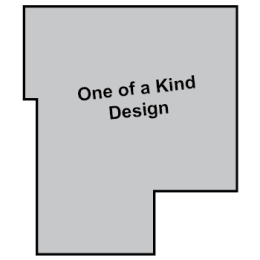 one of a kind design font