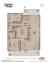  Floor Plan D1