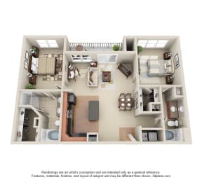  Floor Plan Waterwall (B3)