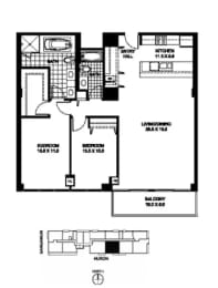 the floor plan