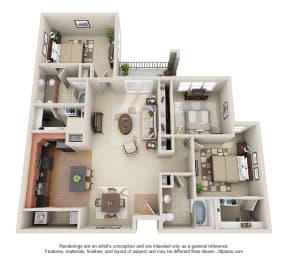  Floor Plan Westheimer (C1)