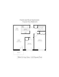  Floor Plan 2 Bedroom
