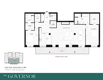  Floor Plan Two Bedroom