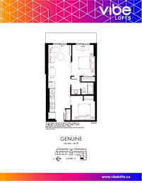 A floor plan for a loft with two bedrooms and a living area.