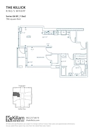 Killick 1 Bedroom Barrier Free Floor Plan