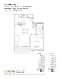  Floor Plan 1 Bedroom 1 Bath - 49