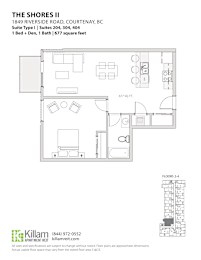  Floor Plan 1 Bedroom + Den - 49