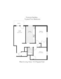 Victoria Gardens Typical Two Bedroom