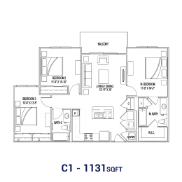 the clement canopy floor plan