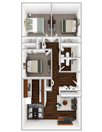 3 bed 2 bath at Grand Manor Apartments , Grand Junction, 81501