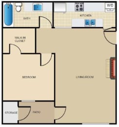 Bedford oaks A2 floorplan