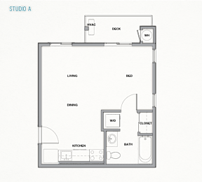 a floor plan of a bedroom with a bathroom and a closet