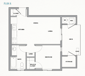 the floor plan of a bedroom apartment with a bathroom and a living room