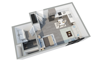 Edendale 3D Floor Plan Studio J