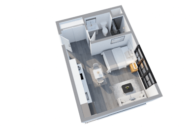 Edendale 3D Floor Plan Studio K