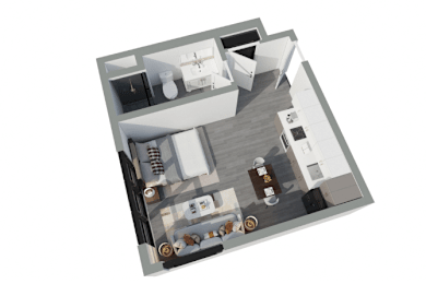 Edendale 3D Floor Plan Studio M